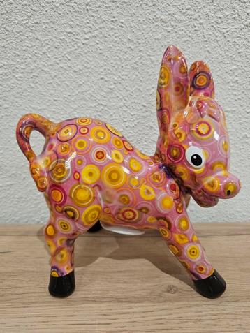 Pomme Pidou kleurrijke ezel spaarpot beschikbaar voor biedingen