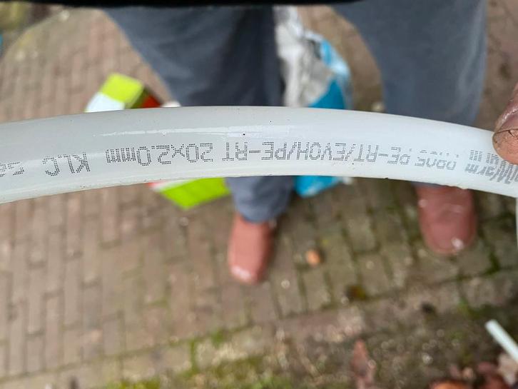 Vloerverwarming buizen, Doe-het-zelf en Verbouw, Verwarming en Radiatoren, Nieuw, Overige typen, Minder dan 200 watt, Minder dan 30 cm