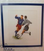 Borduurpakketten poes en voetbal, Ophalen of Verzenden, Nieuw, Handborduren, Borduurpakket