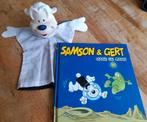 Samson en Gert boek + Samson handpop  - Studio 100, Ophalen of Verzenden, Studio 100