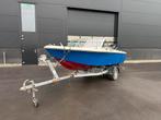 Speedboot mercury 60 pk met trailer, Watersport en Boten, Speedboten, Ophalen, Gebruikt