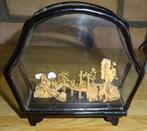 San You – Chinese Kunst – landschap van kurksnijwerk – B, Antiek en Kunst, Kunst | Beelden en Houtsnijwerken, Ophalen of Verzenden