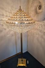 Grote swarovski kristallen staande kroonluchter vloerlamp, Ophalen of Verzenden, Zo goed als nieuw, 150 tot 200 cm