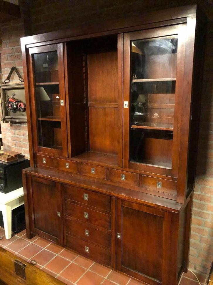 BUFFETKAST - VITRINEKAST - BOEKENKAST - KEUKENKAST – Flamant, Huis en Inrichting, Kasten | Overige, Zo goed als nieuw, Ophalen