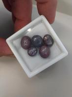 5 korund cabochons saffier robijn, Ophalen of Verzenden, Nieuw