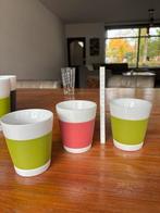 Bodum dubbelwandige Kopjes - 3 stuks, Huis en Inrichting, Keuken | Servies, Gebruikt, Keramiek, Ophalen of Verzenden, Effen