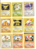 (001) POKeMON kaarten van de serie Base, Hobby en Vrije tijd, Verzamelkaartspellen | Pokémon, Ophalen of Verzenden, Zo goed als nieuw