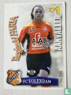 Spelerskaart FC Volendam - Reginald Faria 2003, Verzamelen, Ophalen of Verzenden, Zo goed als nieuw, Overige binnenlandse clubs