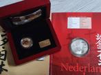 Goud 10 euro Nederland & Japan + 5 euro zilver, Postzegels en Munten, Munten | Nederland, Euro's, Ophalen of Verzenden, Goud, Koningin Beatrix