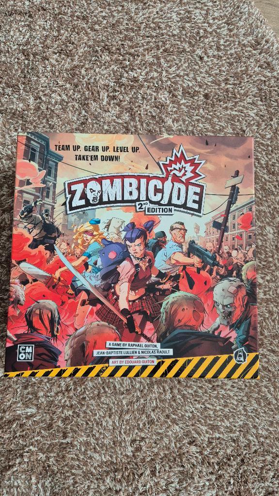 Zombicide 2nd edition, Hobby en Vrije tijd, Gezelschapsspellen | Bordspellen, Zo goed als nieuw, Een of twee spelers, Drie of vier spelers