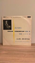 LP Handel organ concertos vol. 2 Karl Richter, Gebruikt, Overige formaten, Overige typen, Ophalen of Verzenden