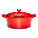 Le Creuset Braadpan Rood - 20 cm, Huis en Inrichting, Keuken | Potten en Pannen, Kookpan of Snelkookpan, Nieuw, Ophalen of Verzenden