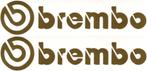 Brembo sticker set #18, Ophalen of Verzenden