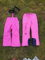 Skibroek roze maat 128 en 134/140. Zgan, Ophalen of Verzenden, Zo goed als nieuw, Maat 34 (XS) of kleiner, Broek
