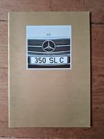 Mercedes-Benz 350 SLC brochure - 1972, Ophalen of Verzenden, Zo goed als nieuw, Mercedes