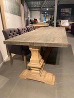 Prachtige kloostertafel 240X100cm nu voor €1199,-, Ophalen, Eikenhout, 50 tot 100 cm, Rechthoekig