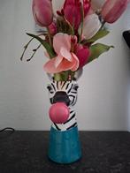 Zebrabeeld/vaas, Verzamelen, Beelden en Beeldjes, Ophalen, Zo goed als nieuw, Dier