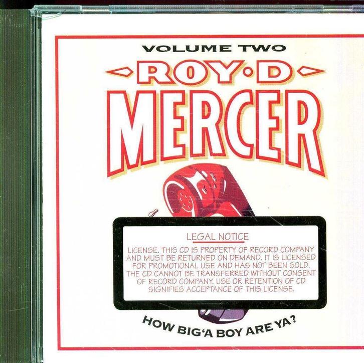 cd van Roy D. Mercer - How big'a boy are ya [promo], Cd's en Dvd's, Cd's | Pop, Zo goed als nieuw, 1960 tot 1980, Ophalen of Verzenden