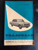Vraagbaak Simca, Ophalen