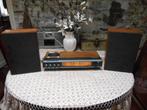 vintage receiver met speakers aristona/philips, Audio, Tv en Foto, Versterkers en Receivers, Ophalen, Gebruikt, Minder dan 60 watt