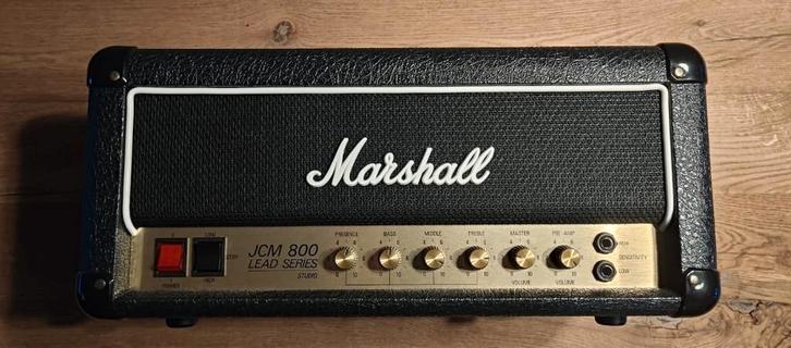 Marshall JCM 800 Studio Classic Top, Muziek en Instrumenten, Versterkers | Bas en Gitaar, Zo goed als nieuw, Gitaar, Minder dan 50 watt