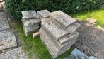 Gratis retro 60x40 grindtegels moet vandaag weg, Tuin en Terras, Ophalen, Gebruikt