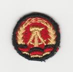 Klein stoffen embleem DDR (Oost-Duitsland), Ophalen of Verzenden, Landmacht, Duitsland, Embleem of Badge