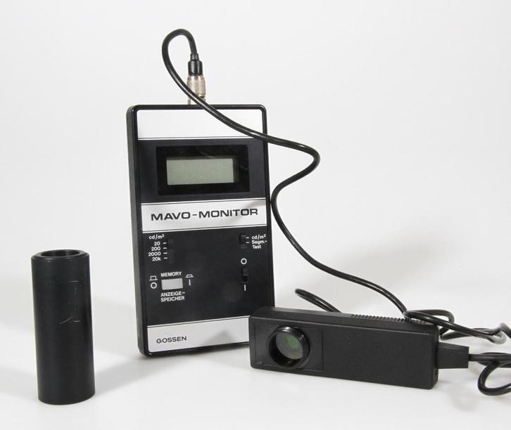 Gossen mavo monitor: Luminantie-meter, Antiek en Kunst, Antiek | Gereedschap en Instrumenten, Ophalen of Verzenden