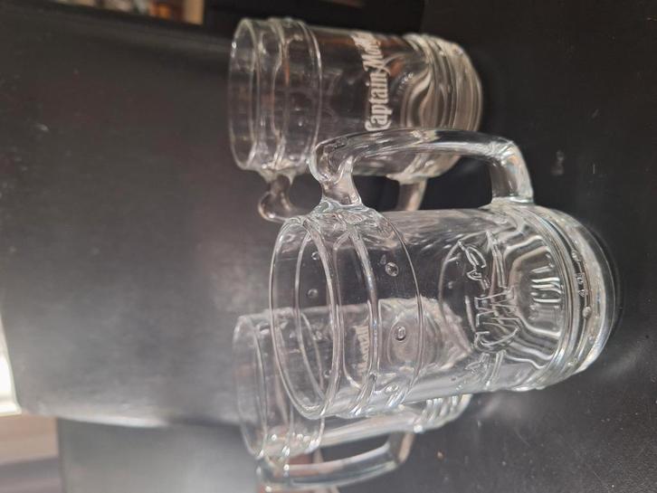 Captain Morgan glazen, Verzamelen, Glas en Borrelglaasjes, Zo goed als nieuw, Overige typen, Ophalen