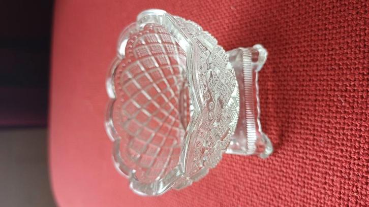 Vintage fostoria zoutvaatje, Antiek en Kunst, Antiek | Glas en Kristal, Ophalen of Verzenden