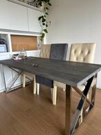 Eettafel, Salontafel & TV Kast Set, Huis en Inrichting, Tafels | Eettafels, Ophalen, Gebruikt, 100 tot 150 cm, Vier personen