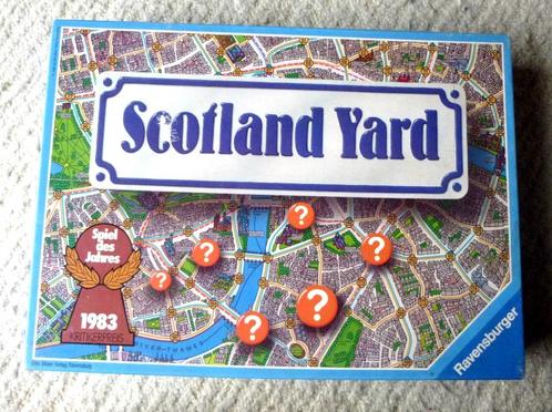 Scotland yard - grote versie - z.g.a.n., Hobby en Vrije tijd, Gezelschapsspellen | Bordspellen, Zo goed als nieuw, Een of twee spelers