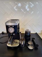Koffiemachine, espressomachine, bonen, Witgoed en Apparatuur, Koffiezetapparaten, Ophalen, Zo goed als nieuw, Afneembaar waterreservoir