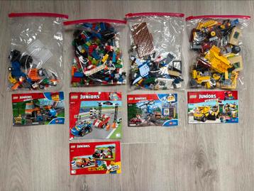 LEGO junior set bestaande uit: 10750, 10673, 10751, 10734 beschikbaar voor biedingen