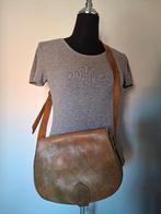 Groen lederen schoudertas, Overige merken, Anneonline, Steenbergen, Gebruikt