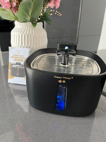 Drinkfontein draadloos 3.2L RVS beschikbaar voor biedingen