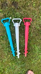 2 x parasol houders, Ophalen, Gebruikt