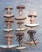 Houten deurkrukken - greepjes  etc, Ophalen of Verzenden, Gebruikt, Koper of Messing, Klink of Kruk