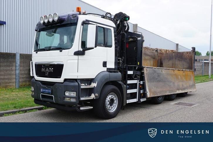 MAN TGS 35.440 8X4-4 BL | 2-zijdige Kipper | Palfinger E9004, Auto's, Vrachtwagens, Bedrijf, Te koop, MAN, Diesel, Euro 5, Origineel Nederlands