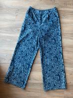Broek met rozen blauw maat L my jewellery, Ophalen of Verzenden, Zo goed als nieuw, Maat 42/44 (L), Lang