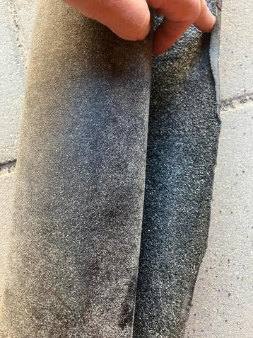 3 Rollen Dakleer (Bitumen) - 1m x 3,75m beschikbaar voor biedingen