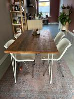 Houten eettafel 150cm, Huis en Inrichting, Ophalen, Gebruikt, 100 tot 150 cm, 50 tot 100 cm