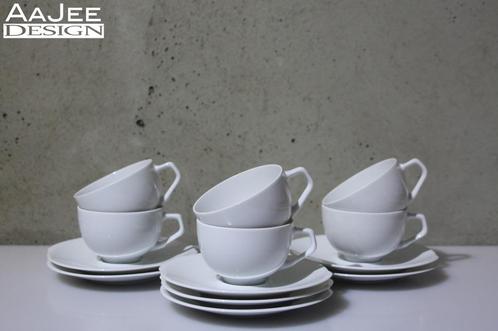 6 Fürstenberg - Vianova - Kop & Schotel - Muller Deisig 1986, Huis en Inrichting, Keuken | Servies, Gebruikt, Kop(pen) en/of Schotel(s)