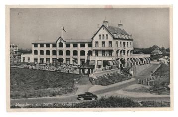 975857 Noordwijk aan Zee ZH 1955 Hotel Rembrandt Gelopen  beschikbaar voor biedingen