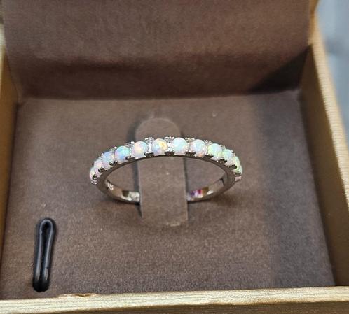 💎💎Opaal zilver ring 925💎💎, Sieraden, Tassen en Uiterlijk, Ringen, Nieuw, Dame, Zilver, Zilver, Ophalen of Verzenden