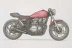 Caferacer  Honda CB650sc / CBX650 project met vele extra's, Ophalen, Gebruikt
