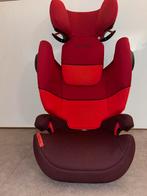 Cybex Solution M-Fix SL autostoel – Rumba Red (ISOFIX), Autogordel of Isofix, 15 t/m 36 kg, Verstelbare rugleuning, Zo goed als nieuw