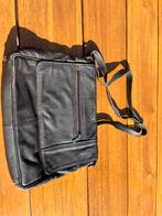 Bruine leren schoudertas, Overige merken, Gebruikt, Bruin, Ophalen of Verzenden