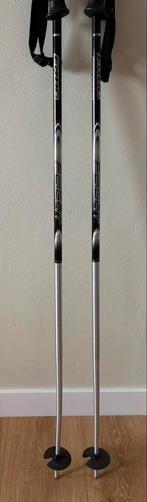 Ski stokken 125 cm, Sport en Fitness, Skiën en Langlaufen, Gebruikt, Stokken, 100 tot 140 cm, Ophalen