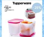 Tupperware diepvriesdozen 1,1 liter per 2, Huis en Inrichting, Keuken | Tupperware, Verzenden, Nieuw